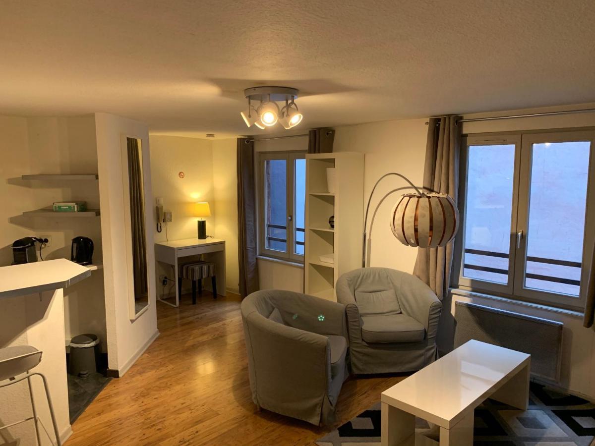Grand Studio - Au Faubourg - Strasbourg Centre Apartment Bagian luar foto